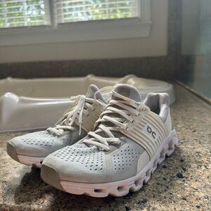 On Running gray sneakers